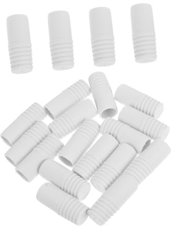 Holibanna Accessories 20pcs Mop Handle Bracket Wire Broom Threaded End Replacement for 22mm Diameter