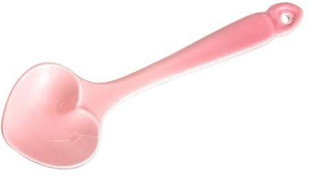 GALPADA Cucchiaino in Porcellana Forma Di Cuore Cucchiaio Da Dessert Bevande Calde Per Mescolare Zucchero Per Uso Quotidiano e Occasioni Speciali