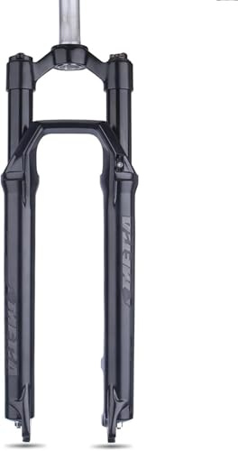 CUCKQUIC Fourche Avant de VTT 27,5/29 Pouces, Pivot en Alliage d'aluminium, débattement de 100 mm, Frein à Disque, axe de 9 mm, Fourche mécanique 27.5in