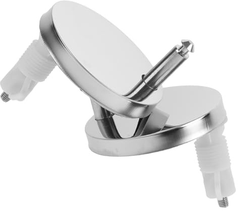 Hohopeti Set 2 Viti di Fissaggio per Sedile Wc, Accessori per Cerniere Copriwater Resistenti, Kit di Sostituzione per Collegamento Rapido e Sicuro del Coperchio del Water, Compatibile