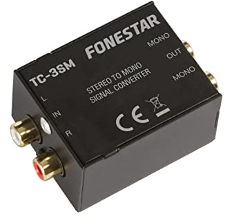 FONESTAR TC-3SM Convertidor de señal estéreo en 2 señales Mono
