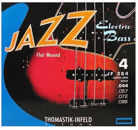 Thomastik-Infeld Flat Wound E-Bass - JF36072 - A-Einzelsaite - Jazz Bass Super Long Scale 36, Stärke .072