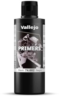 Vallejo Surface Primer, 14 Jahre to 99 Jahre, Black 200ml
