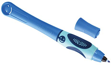 Pelikan 928069 Tintenschreiber Griffix Blau (Bluesea) für Linkshänder