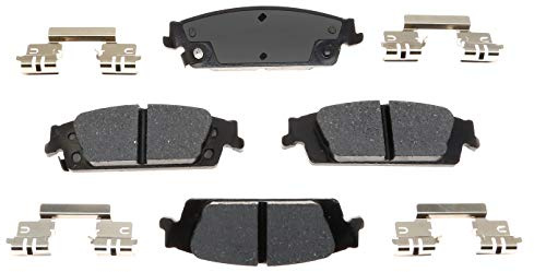 ACDelco Gold 17D1707CH (19325443) Ceramic Rear Disc Brake Pad Set