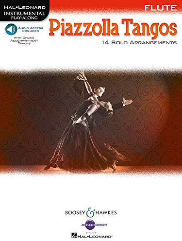 Piazzolla Tangos - -14 Solo Arrangements - Flute - Edition with Online Audio - (BHI 10794)