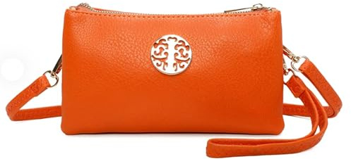 LeahWard Women's Clutch Bag Cross Body Shoulder Bag Wristlet Purse Pouch Handbags
