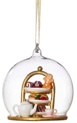 Sass & Belle Christmas Tea Dome Bauble