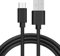 Adhiper type-C Ladekabel kompatibel mit JBL Charge 4, Flip 5, Pulse 4, JR POP, Endurance Peak, CHARGE4BLKAM für kabellose Bluetooth-Kopfhörer (1m/Schwarz)