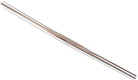 Oshhni Premium-Fahrradlenker, Flache Stange, stark, 25,4 mm, tragbarer Lenker, 500 mm Länge, zum Radfahren, Reparieren, Reiten, Radfahren, Argent
