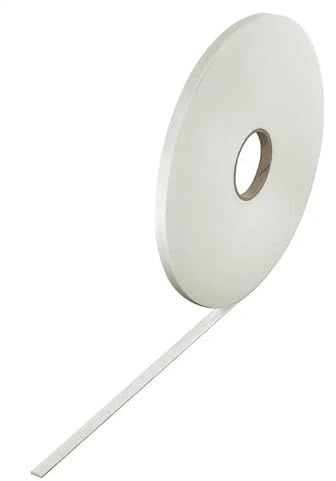 cyclingcolors Vorlegeband Dichtungsband Selbstklebend für Türen Fenster dichtband Schaumstoff klebeband Gummidichtung Schaum Gegen Kalte Zugluft abdichtband, Weiß 9mm x 2mm x 20m