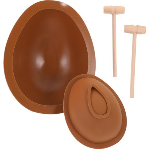 Cabilock 1set Silicone Chocolate Mold Easter Modeling Molds Non-Stick Food-Grade Silicone for Baking to Clean