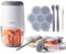 NCVI Baby Food Processor Set, Mini Baby Food Maker with 8 Stainless Steel Blades and Grinding Disc, Small Puree Maker, Food Blender and Chopper for Weaning