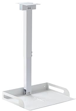 JingYi Store Universelle Projektor-Deckenhalterung Universelle Wandhalterung Ablageschale Projektorhalterung Wandhalterung (Color : White, Size : 91~170cm)