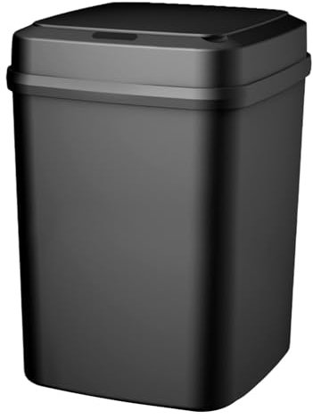 Bote de Basura Inteligente Sin Contacto - Cubo Automático con Sensor y Tapa Eléctrica para Estar, Dormitorio y Baño