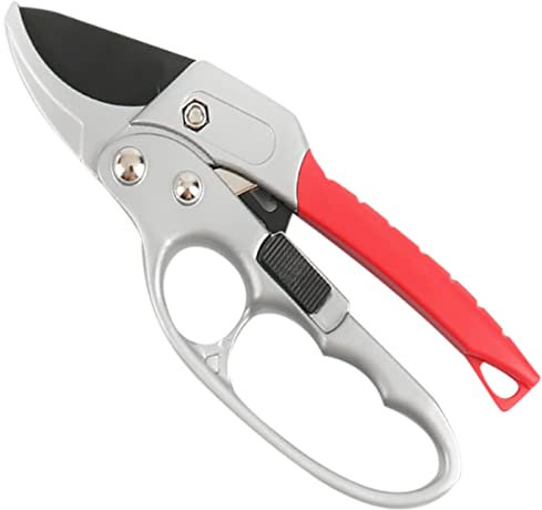 DDNGEJ Cisailles Sécateurs de Jardin Sécateurs à cliquet Ciseaux d'élagage Sécateurs à moindre Effort pour Une Coupe Facile Sécateurs de Jardinage Sécateurs Robustes T