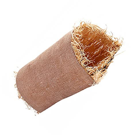 SOIMISS Tunnel Für Kaninchen Aus Natürlichem Strohmaterial Kaninchengrasnest Hasentunnelnest Als Schutzraum Und Schlafplatz Für Kleine Haustiere