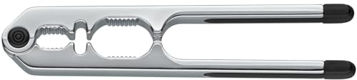 WMF Gourmet - Cascanueces de zinc fundido pulido, 2 huecos, para nueces grandes y pequeñas, cascanueces y nueces