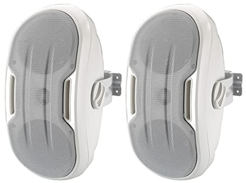 Monacor 13.2050 Coppia casse acustiche, 8 Ohm, 100W, colore: bianco