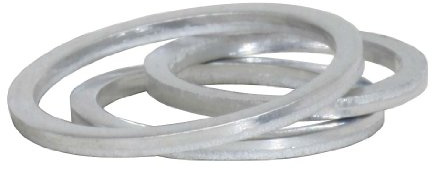 KS Tools 150.1458 Aluminium-Dichtungen für Ölablassschrauben, M20