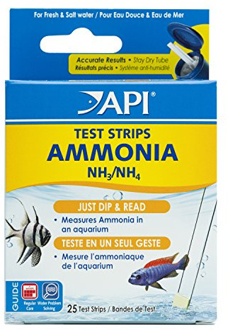 Mars Fishcare North America 25 Count Ammonia Aquarium Test Strip