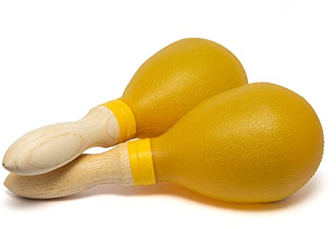 Tiger MAR7-YE Eiförmige Maracas - Gelb