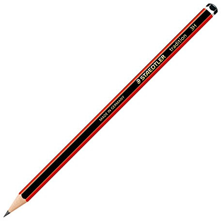 Staedtler 143272 Lápiz Tradition 110, 2B, 3H, 1 Unidad