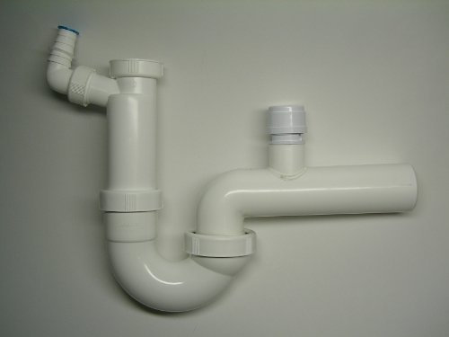 Dallmer Kunststoff Röhren-Sifon 100/1 mit Rohrbelüfter