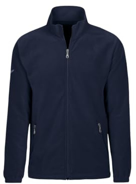 Trigema Herren Jacke 655104, Gr. Large, Blau (Navy 046)
