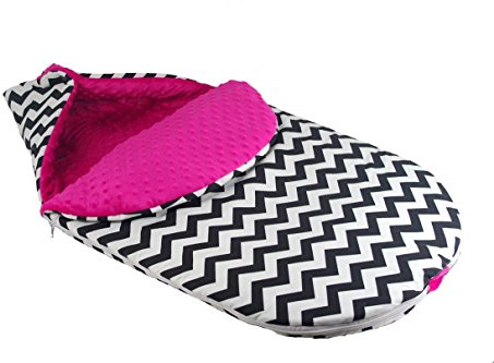 Saco acolchado para carrito de bebé, con calentadores para manos y cojín 10 Talla:Footmuff XL size