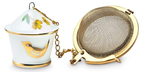 Pip Studio Floral Birdhouse Teesieb