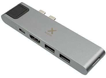 Xtorm Hub USB-C 7 en 1 con 1 HDMI, 2 Puertos USB-A, 1 Tarjeta SD, 1 Tarjeta microSD, 1 USB-C PD y 1 Puerto Ethernet de 1000 Mbps