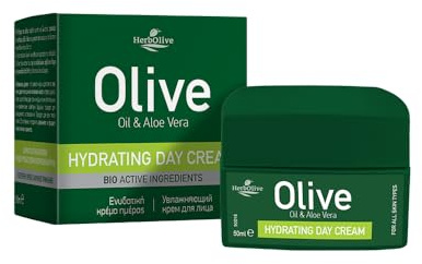 Herbolive Feuchtigkeitstagescreme Olivenöl & Aloe Vera, 50ml