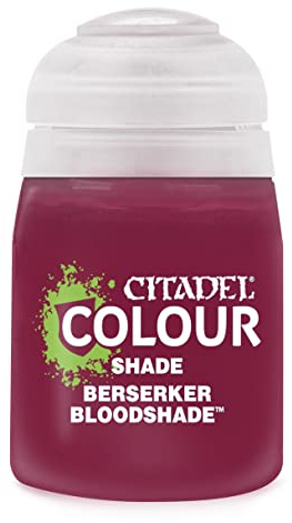 Games Workshop Citadel Berserker Bloodshade Paint - Wh Colour - Shade Model Paint - 18ml