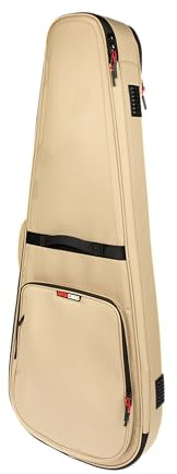 Gator Cases ICON Series Gig Bag Tasche für 335 Style E-Gitarren | Farbe Khaki | (G-ICON335-KHK)