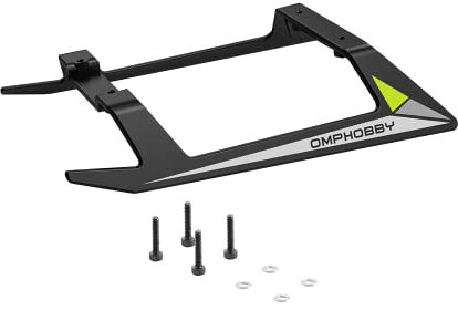 OMPHOBBY M2 EVO Helicopter Teile OSHM2322Y Landekufen Set Gelb Original Ersatz für OMP Hobby M2-EVO RC Hubschrauber Zubehör Ersatzteil