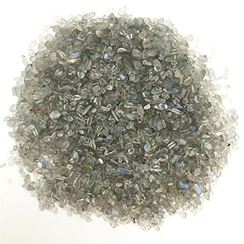 50 g de gravier en cristal gris naturel pour décoration d'intérieur