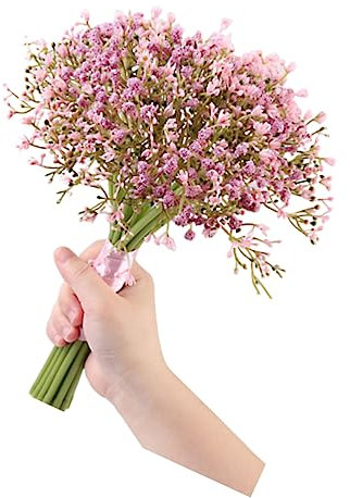 Brautstrauß, künstliche, hängende Girlande, realistische, Schleierkraut, Pflanzendekoration, künstlicher Schleierkraut, Valentinstagsgeschenk, Simulationsblumen, Ornament,
