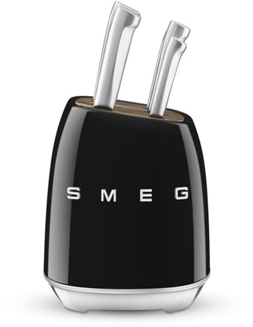 SMEG KBSF02BL, Blocco coltelli 50's Style, Black