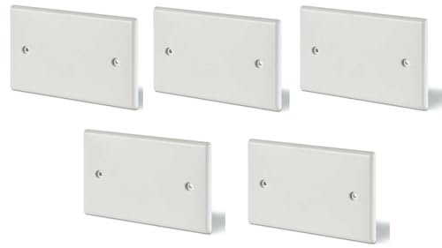 ECI ELETTROFORNITURE PZ5 SCAME COPERCHIO A VITE PER SCATOLA 503 180.692 BIANCO CON VITI IN DOTAZIONE