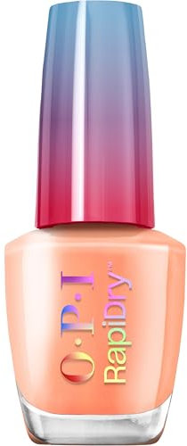 OPI RapiDry™ Vernis à ongles à séchage rapide, haute brillance et vegan - Jusqu'à 5 jours de tenue - Within Peach (9ml)
