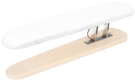 UKCOCO Planche à Repasser Bois Stable et Compacte Table Repasser Bois avec Surface Respirante et Résistance Haute Température Support Antidérapant pour Maison Appartement et Bureau