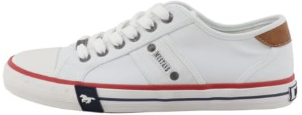 MUSTANG Zapatillas bajas para hombre, Blanco, 42 EU