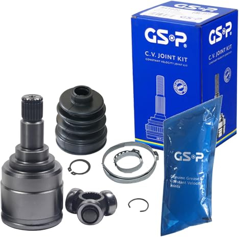 GSP Kit de tête de cardan 618053 Jeu de joints Arbre de Transmission Compatible avec FORD Fiesta Mk3 3/5 portes GFJ Escort Mk4 Cabriolet ALF Escort Mk6 3/5 portes GAL, AAL, ABL KA 3 portes RB