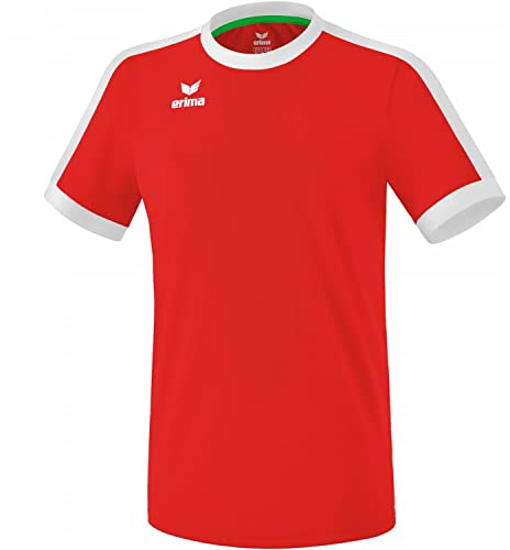 Erima unisex retro stjärna tröja röd/vit