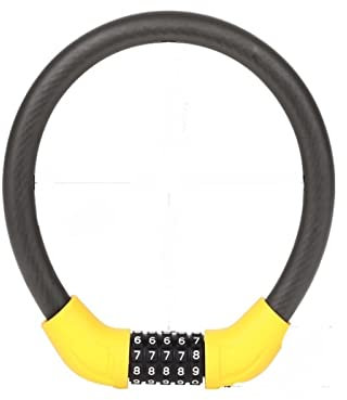GSJNHY Fahrradkabelschloss Fahrrad Kabelsperre 2 Offene Wege Fahrradschloss mit Kombination Anti Diebstahl Elektror Rollerschlösser mit 2Keys (Color : 601-50cm)
