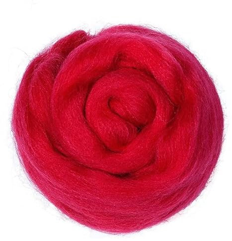Multi-Color Felting Wool Fiber Felt Fabric Needlework Felt Craft Toys Felting Wool Handmade Felting Material Craft