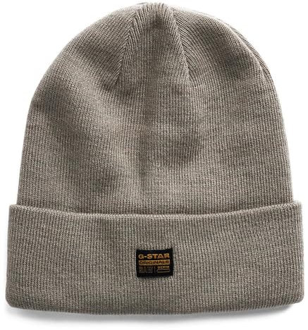 G-Star Damen Effo Long Beanie Hat, Grau (Elephant Skin D16624-C754-G106), Einheitsgröße EU