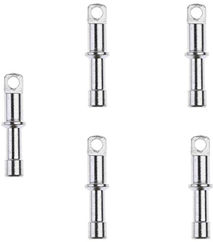 Tiuimk Endstopfen für Zeltstangen aus Aluminium, kompatibel mit 7,9 mm Stangen (5 Stück/Set)