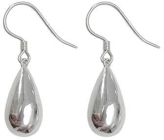 Minimalist Waterdrop Dangle Drop Hook Earrings for Women Girls Sterling Silver Post Pin Dainty Simple Teardrop Dangling Hypoallergenic Fashion Trendy Jewelry Gifts Birthday BFF